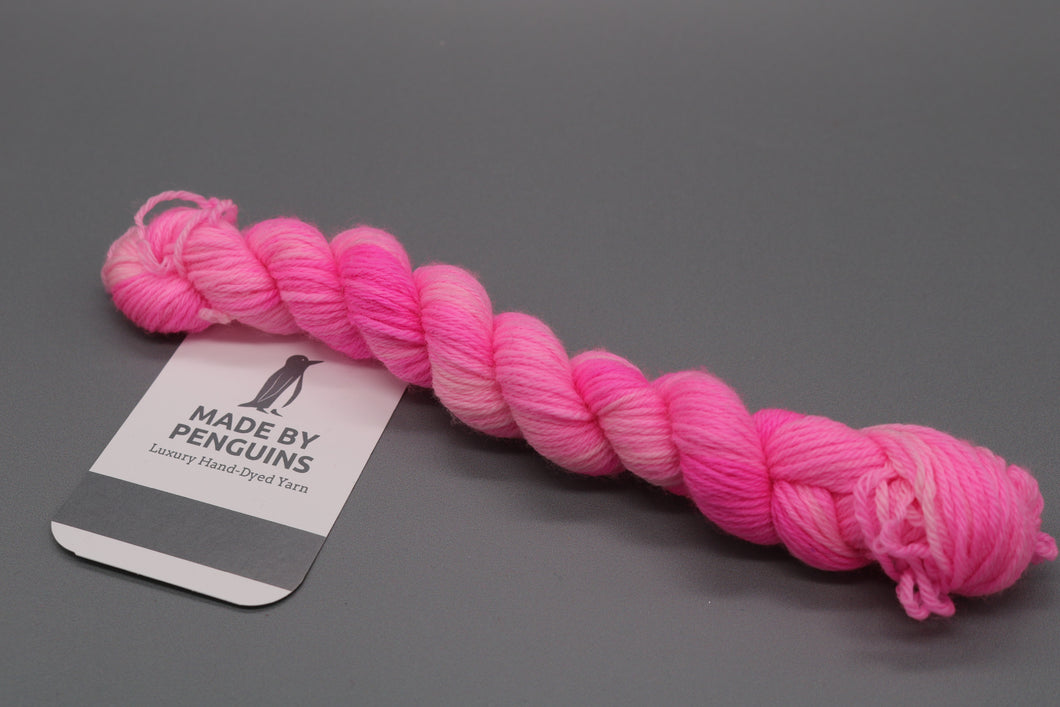 Flamingo Fun- 20g Mini 4PLY 45m/20g 85% Extra-Fine Merino & 15% Nylon