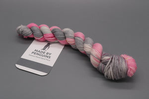 Lazy Sundae (Dark Pink) 20g Mini 4PLY 45m/20g 85% Extra-Fine Merino & 15% Nylon