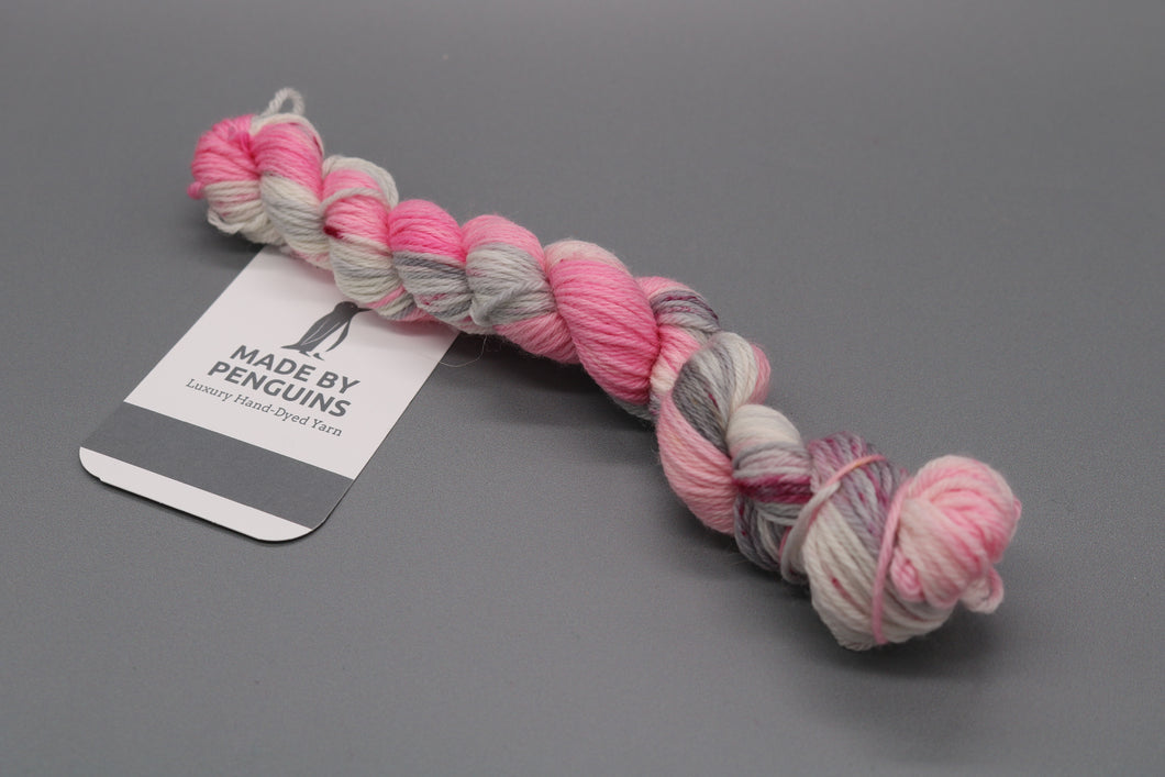 Pink Skies 20g Mini 4PLY 45m/20g 85% Extra-Fine Merino & 15% Nylon