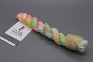 Pina Colada- 20g Mini 4PLY 45m/20g 85% Extra-Fine Merino & 15% Nylon