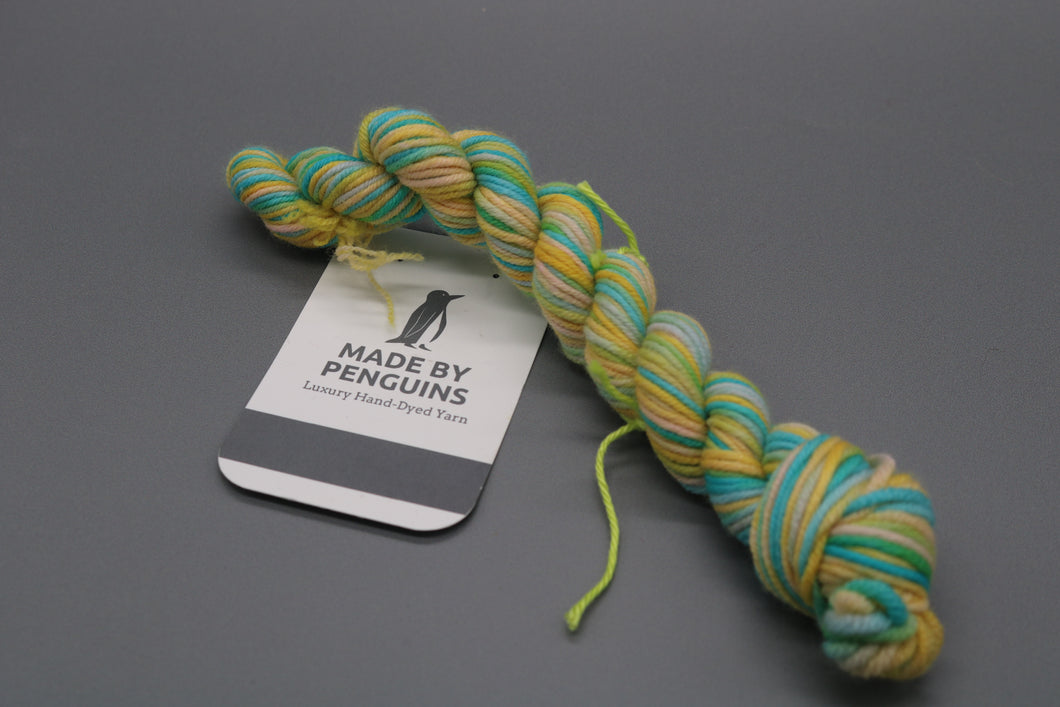 Party Parrot- 20g Mini DK 100% Extra-Fine Merino