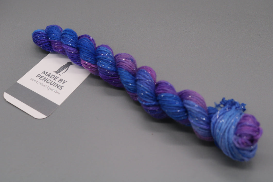 Midnight (Super Sparkle) - 20g Mini 4PLY 45m/20g Extra-Fine Merino, Nylon & Super Sparkle