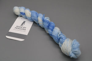 Cold as Ice (Super Sparkle) - 20g Mini 4PLY 45m/20g Extra-Fine Merino, Nylon & Super Sparkle