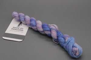 Violet Swirl- 20g Mini 4PLY 45m/20g 85% Extra-Fine Merino & 15% Nylon