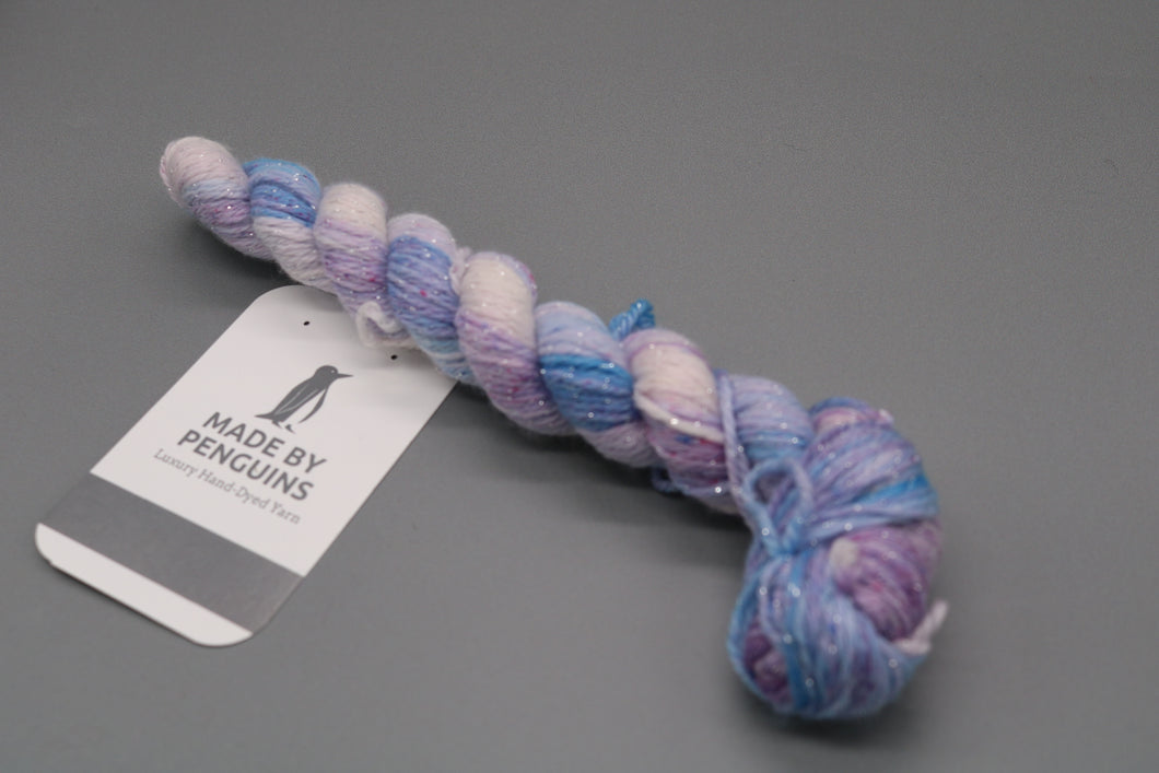 Lilac Stone (Super Sparkle) - 20g Mini 4PLY 45m/20g Extra-Fine Merino, Nylon & Super Sparkle