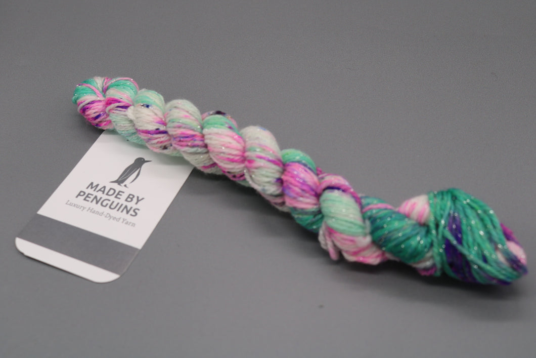 Orchid (42) (Super Sparkle) - 20g Mini 4PLY 45m/20g Extra-Fine Merino, Nylon & Super Sparkle