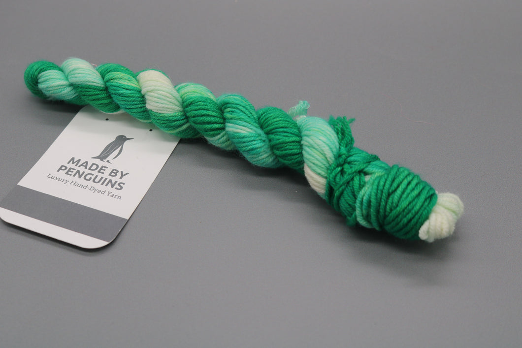 Green OOAK (34/A) - 20g Mini DK 100% Extra-Fine Merino
