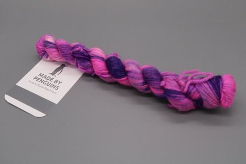 Violet Ribbon (Subtle Sparkle) - 20g Mini 4PLY 45m/20g Extra-Fine Merino, Nylon & Sparkle