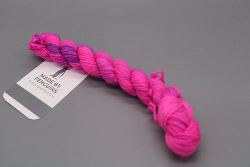POPPING Pink (Subtle Sparkle) - 20g Mini 4PLY 45m/20g Extra-Fine Merino, Nylon & Sparkle