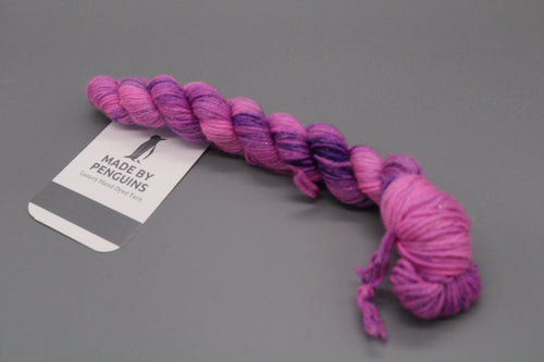 EMPORIUM ROSE  (Subtle Sparkle) - 20g Mini 4PLY 45m/20g Extra-Fine Merino, Nylon & Sparkle