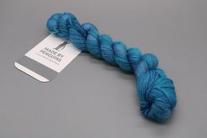 Blue OOAK (55-56)  - 20g Mini 4PLY 45m/20g 85% Extra-Fine Merino & 15% Nylon