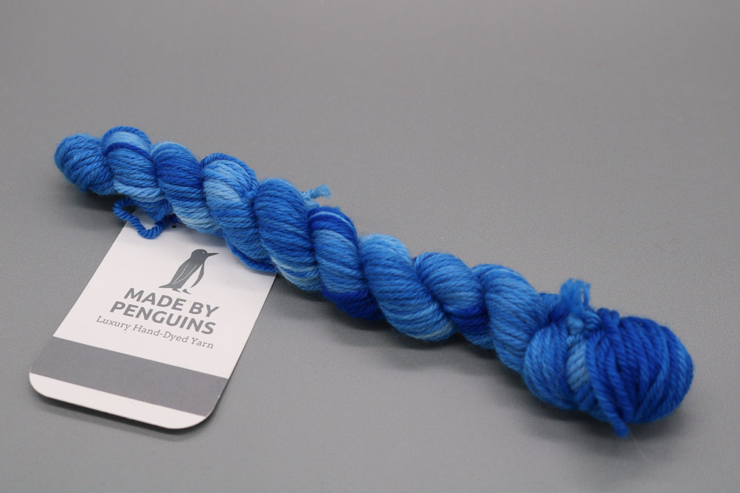 SeaBlue- 20g Mini DK 45m/20g 85% Extra-Fine Merino & 15% Nylon