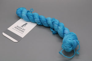 Blue OOAK (55-58)  - 20g Mini 4PLY 45m/20g 85% Extra-Fine Merino & 15% Nylon