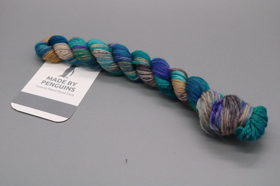 Mandarin Duck (58) - 20g Mini 4PLY 45m/20g 85% Extra-Fine Merino & 15% Nylon