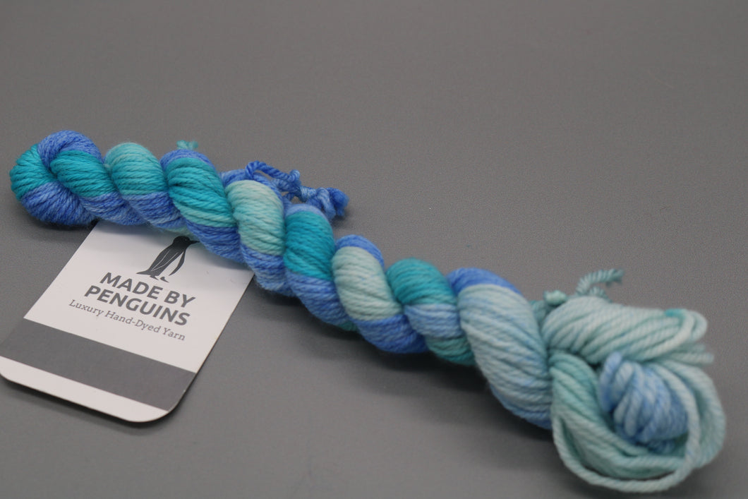 Blue Dawn- 20g Mini DK 45m/20g 85% Extra-Fine Merino & 15% Nylon