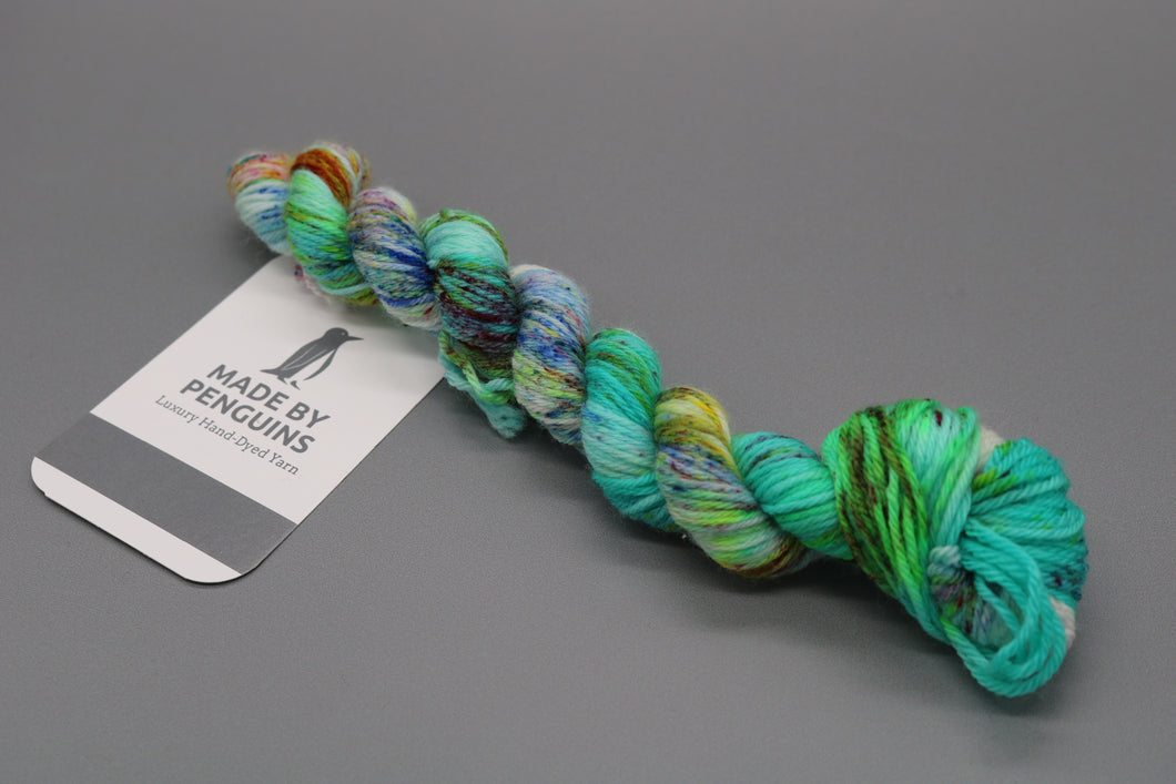 Rock Pool (OOAK) - 20g Mini 4PLY 45m/20g 85% Extra-Fine Merino & 15% Nylon