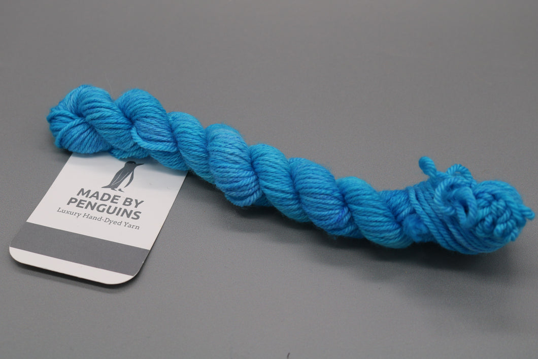 Sea Blue- 20g Mini DK 45m/20g 85% Extra-Fine Merino & 15% Nylon