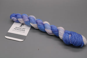 Blue OOAK (56-65)  - 20g Mini 4PLY 45m/20g 85% Extra-Fine Merino & 15% Nylon
