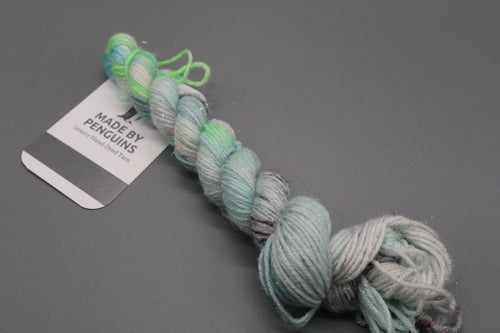 Mint Tea (Subtle Sparkle) - 20g Mini 4PLY 45m/20g Extra-Fine Merino, Nylon & Sparkle