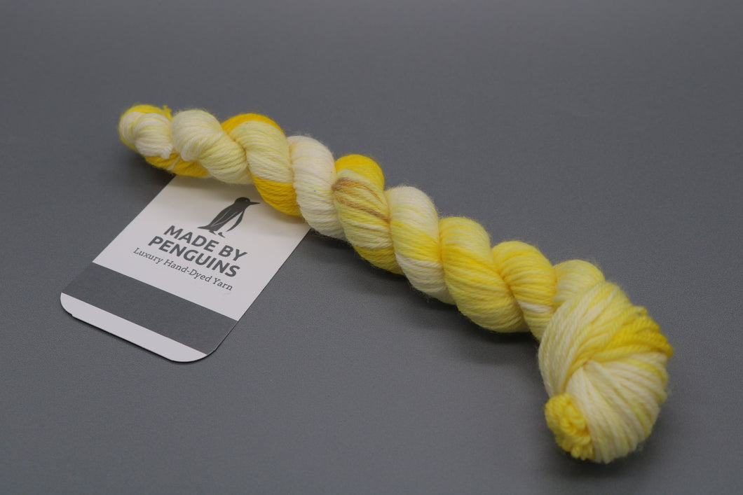 Lemon Meringue - 20g Mini 4PLY 45m/20g 85% Extra-Fine Merino & 15% Nylon