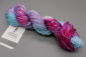 Purple & Light Blue -100g/200m DK: 100% Luxury PIMA Cotton