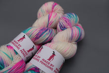 Load image into Gallery viewer, Unicorn Splat (LOT-B) Merino Nylon 4PLY -100g/400m 85% Extra-Fine Merino &amp; 15% Nylon