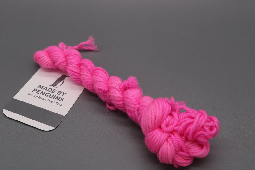 PINK OOAK -B - 20g Mini DK 45m/20g 85% Extra-Fine Merino & 15% Nylon