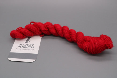 Red - 20g Mini 4PLY 45m/20g 85% Extra-Fine Merino & 15% Nylon