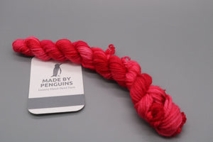 Cherry Red (2) - 20g Mini DK 45m/20g 85% Extra-Fine Merino & 15% Nylon