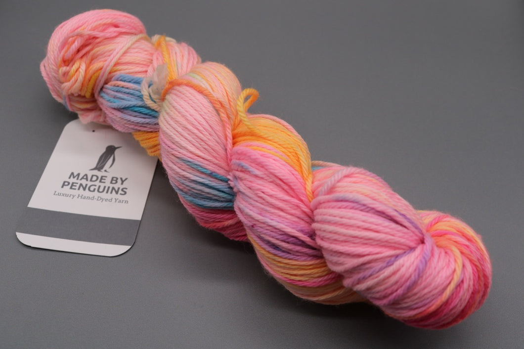 Taste the Rainbow (001) DK -100g/225m 85% Extra-Fine Merino & 15% Nylon (OOAK)