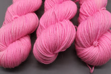 Load image into Gallery viewer, Pink Sparkle DK -100g/225m 100% Extra-Fine Merino