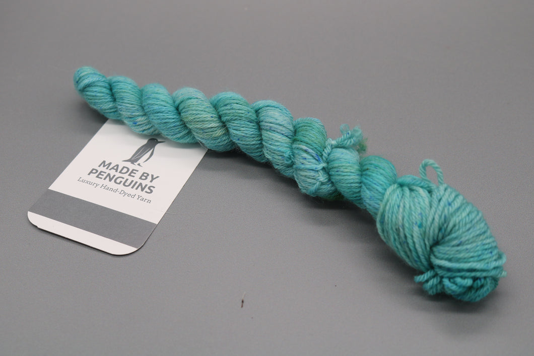 Green OOAK (57-003)  - 20g Mini 4PLY 45m/20g 85% Extra-Fine Merino & 15% Nylon