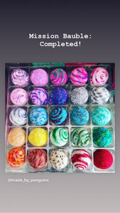 Crochet Bauble Pattern - 4PLY